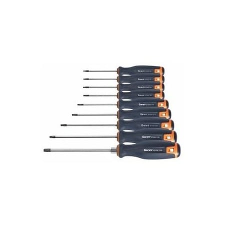Garant Torx Screwdriver Set, 9 Pc, TX6 to TX30 625336 9